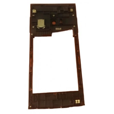 Middle Frame Ring Only For Doogee T3 Orange By - Maxbhi Com