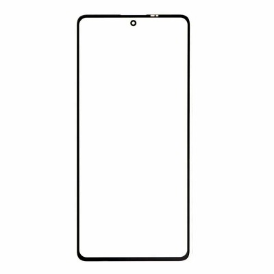 Replacement Front Glass For Xiaomi Redmi 12 5g Black By - Maxbhi Com