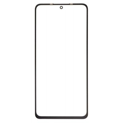 Replacement Front Glass For Xiaomi Redmi Note 11 Pro Plus 5g India Black By - Maxbhi Com