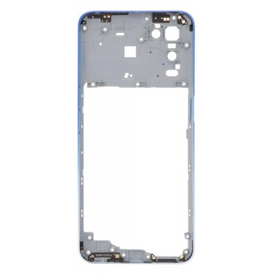 Middle Frame Ring Only For Oppo A54s Blue By - Maxbhi Com