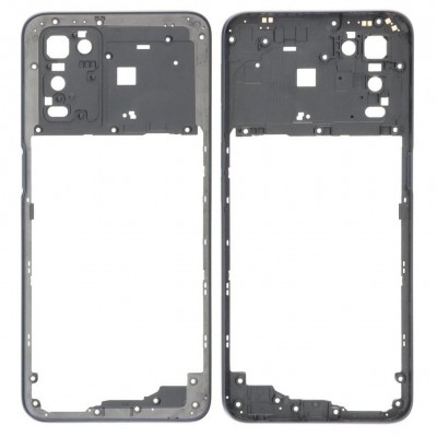 Middle Frame Ring Only for Oppo A54s Black