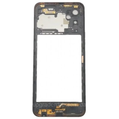 Middle Frame Ring Only For Tecno Pova 4 Grey By - Maxbhi Com