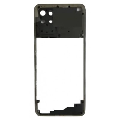 Middle Frame Ring Only For Oppo Reno5 F White By - Maxbhi Com