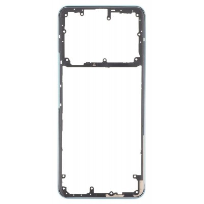 Middle Frame Ring Only For Vivo Y76 5g Blue By - Maxbhi Com
