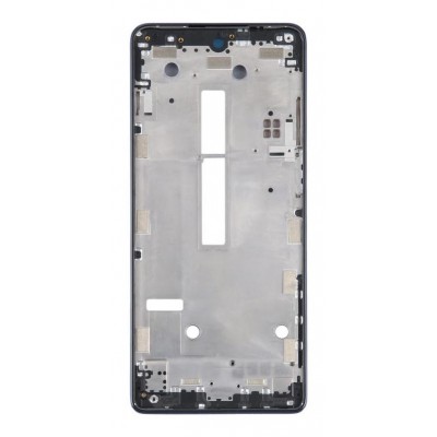 Lcd Frame Middle Chassis For Motorola Moto G200 5g Green By - Maxbhi Com