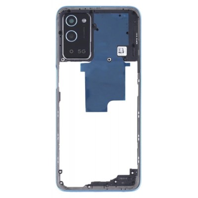 Middle Frame Ring Only For Oppo A56 5g Blue By - Maxbhi Com
