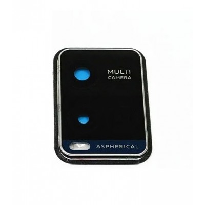 Camera Lens Glass With Frame For Vivo Y32 Black By - Maxbhi Com