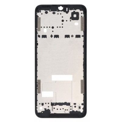 Lcd Frame Middle Chassis For Realme C33 2023 Black By - Maxbhi Com
