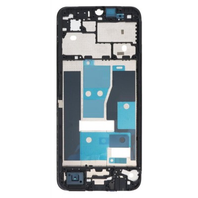 Lcd Frame Middle Chassis For Realme C33 2023 Black By - Maxbhi Com