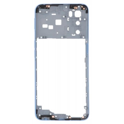 Middle Frame Ring Only For Oppo A16s Blue By - Maxbhi Com
