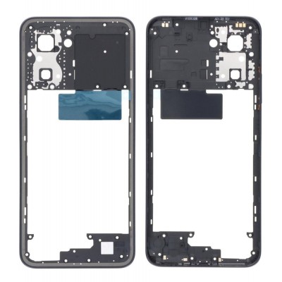 Middle Frame Ring Only For Realme C33 2023 Blue By - Maxbhi Com