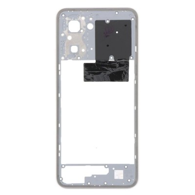 Middle Frame Ring Only For Realme C33 2023 White By - Maxbhi Com