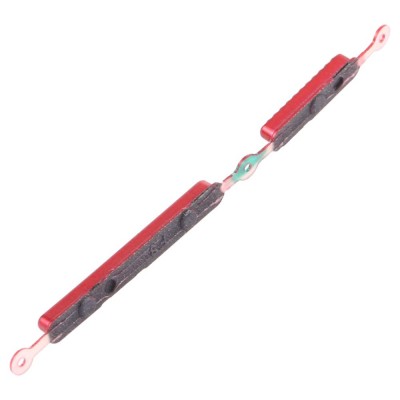 Volume Side Button Outer For Motorola Moto E6s 2020 Red By - Maxbhi Com