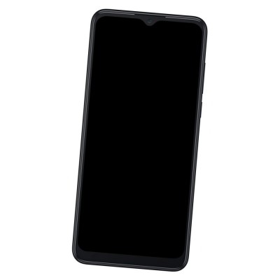 Camera Lens Glass with Frame for TCL 305 Black