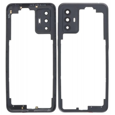 Middle Frame Ring Only For Tcl 305 Black By - Maxbhi Com