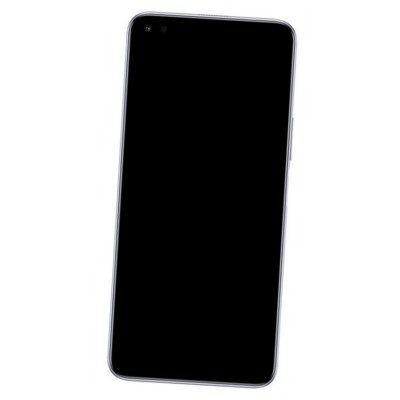 Camera Lens Glass with Frame for Honor X20 Black