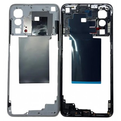 Middle Frame Ring Only For Oppo K9 Pro 5g White By - Maxbhi Com