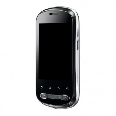 LCD Frame Middle Chassis for LG Optimus Me P350 - Black by Maxbhi.com