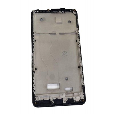 Lcd Frame Middle Chassis For Cubot Note 9 Black By - Maxbhi Com