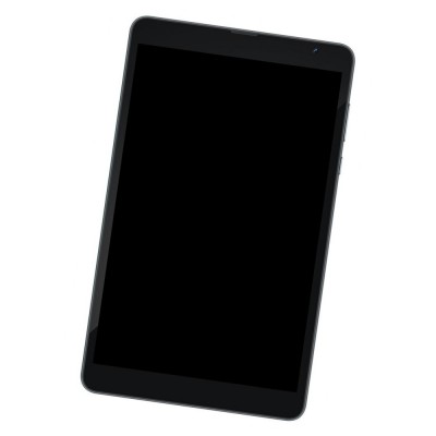 Camera Lens Glass with Frame for Blackview Tab 6 Black