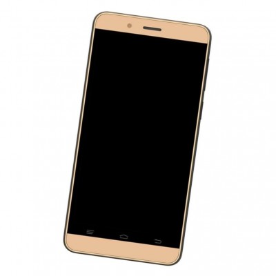 Middle Frame Ring Only for Intex Aqua Pro 4G Champagne