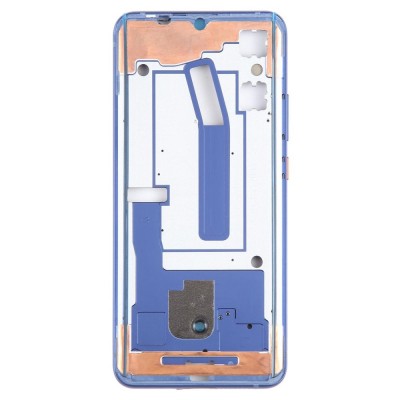 Lcd Frame Middle Chassis For Zte Axon 10 Pro 5g Blue By - Maxbhi Com
