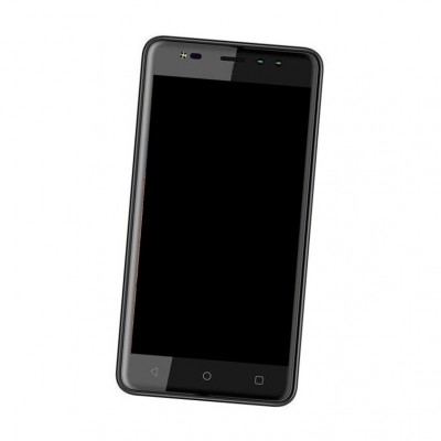Camera Lens Glass with Frame for Verykool s5037 Apollo Quattro Black