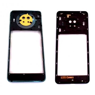 Middle Frame Ring Only For Cubot Note 20 Blue By - Maxbhi Com