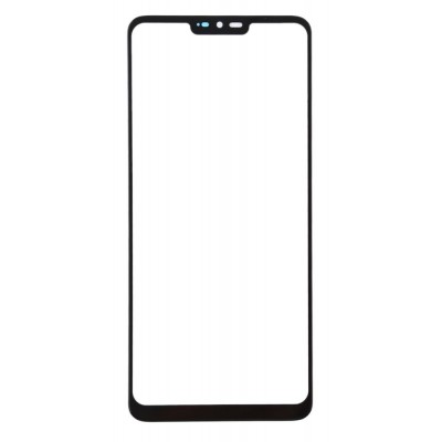 Replacement Front Glass For Lg G7 Fit Black By - Maxbhi Com