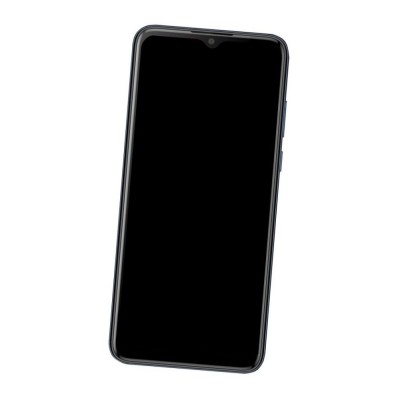 Camera Lens Glass with Frame for Yezz Art 3 Lite Black
