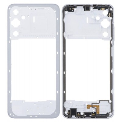 Middle Frame Ring Only For Samsung Galaxy A05s Silver By - Maxbhi Com