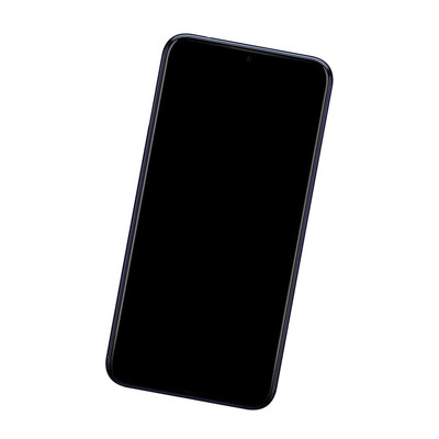 Camera Lens Glass with Frame for BLU G60 Black