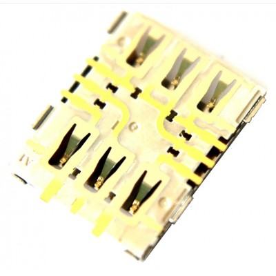 Sim Connector For Samsung Galaxy Alpha S801 - Maxbhi Com