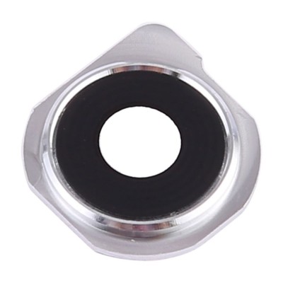Camera Lens Glass With Frame For Lg Q6 White By - Maxbhi Com