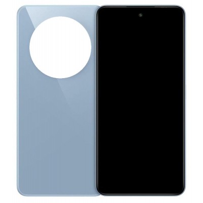 Back Panel Cover For Lava Blaze 2 5g Blue - Maxbhi Com