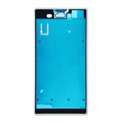 Lcd Frame Middle Chassis For Sony Xperia T3white By - Maxbhi Com