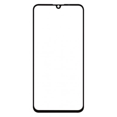 Replacement Front Glass For Lenovo Z6 Pro 5g Black By - Maxbhi Com