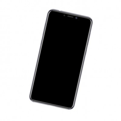 Camera Lens Glass with Frame for Motorola P30 Black