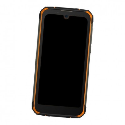 Camera Lens Glass with Frame for Doogee S59 Pro Orange