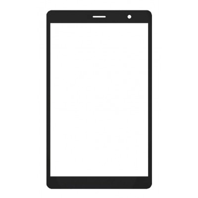 Replacement Front Glass For Iball Itab Bizniz Mini Black By - Maxbhi Com