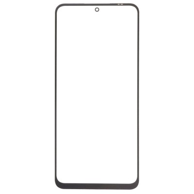Replacement Front Glass For Xiaomi Poco X5 Black By - Maxbhi Com