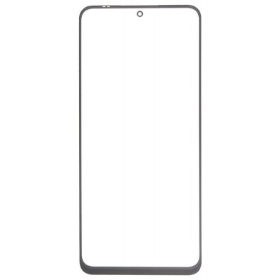 Replacement Front Glass For Xiaomi Poco X5 Black By - Maxbhi Com