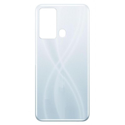 Back Panel Cover For Itel S18 Silver - Maxbhi Com