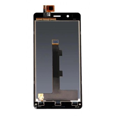 Lcd With Touch Screen For Bq Aquaris E4 5 Ubuntu Edition Black By - Maxbhi Com