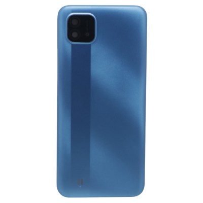Back Panel Cover For Realme C20 Blue - Maxbhi Com