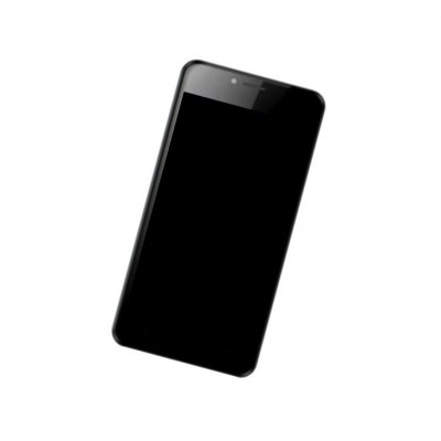 Camera Lens Glass with Frame for Yezz Liv 2 LTE Black