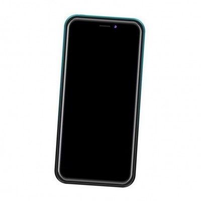 Camera Lens Glass with Frame for Yezz Liv 1s Black