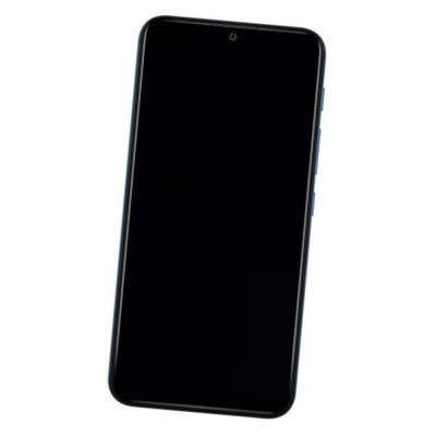Camera Lens Glass with Frame for Wiko Y62 Plus Light Blue