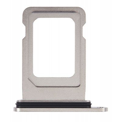 Sim Card Holder Tray For Apple Iphone 15 Pro White - Maxbhi Com