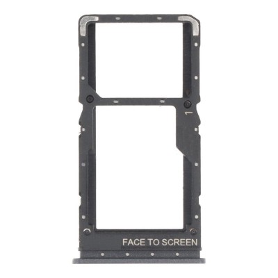 Sim Card Holder Tray For Xiaomi Redmi 12 Black - Maxbhi Com